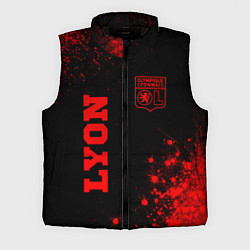 Мужской жилет Lyon - red gradient вертикально