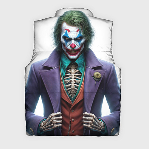 Мужской жилет Счастливого Хэллоуина Джокер 2025 / 3D-Черный – фото 2