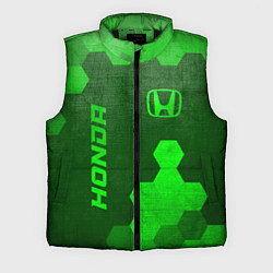 Мужской жилет Honda - green gradient вертикально, цвет: 3D-черный