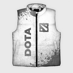 Мужской жилет Dota - white gradient вертикально, цвет: 3D-черный