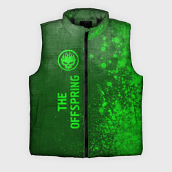 Мужской жилет The Offspring - green gradient по-вертикали, цвет: 3D-черный