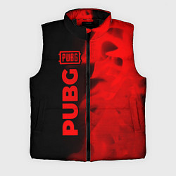 Мужской жилет PUBG - red gradient по-вертикали