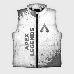 Мужской жилет Apex Legends - white gradient вертикально