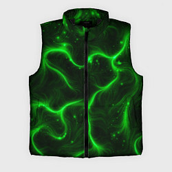 Мужской жилет Неновые зигзаги