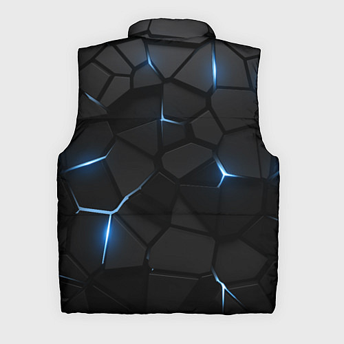 Мужской жилет Юта Маммот - НХЛ хоккей / 3D-Черный – фото 2