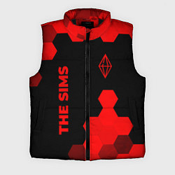 Мужской жилет The Sims - red gradient вертикально