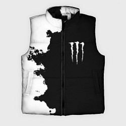 Мужской жилет Monster energy краски белые, цвет: 3D-черный