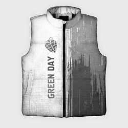 Мужской жилет Green Day - white gradient по-вертикали, цвет: 3D-черный