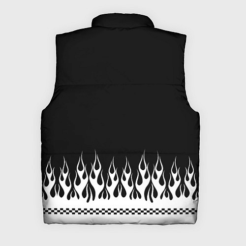 Мужской жилет Dead black - Bones / 3D-Черный – фото 2