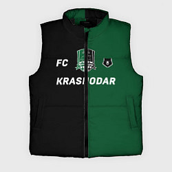 Мужской жилет Krasnodar football, цвет: 3D-черный
