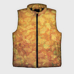 Мужской жилет Абстракция - orange camouflage