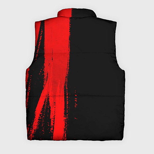 Мужской жилет Black Sabbath - red gradient по-вертикали / 3D-Черный – фото 2