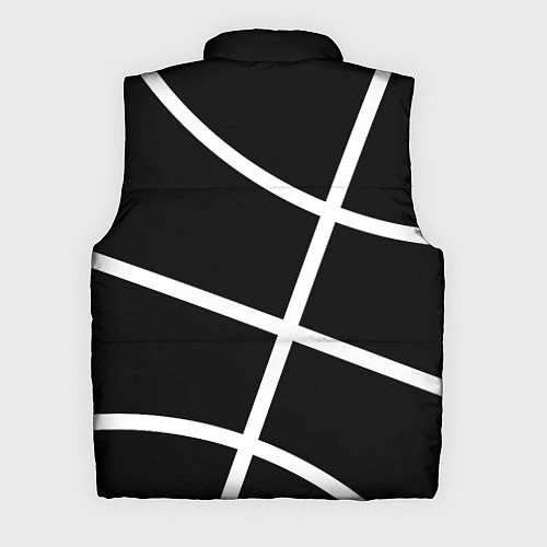 Мужской жилет Торонто Рэпторс - текстура мяча / 3D-Черный – фото 2