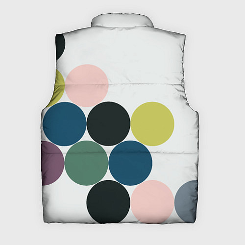 Мужской жилет Кластер чил - абстракция / 3D-Черный – фото 2