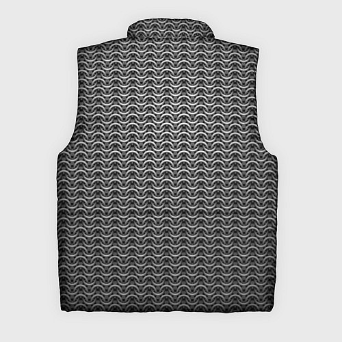 Мужской жилет Стальная кольчуга воинов / 3D-Черный – фото 2