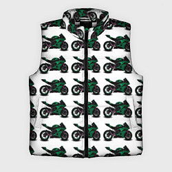 Мужской жилет Motorbike dark green