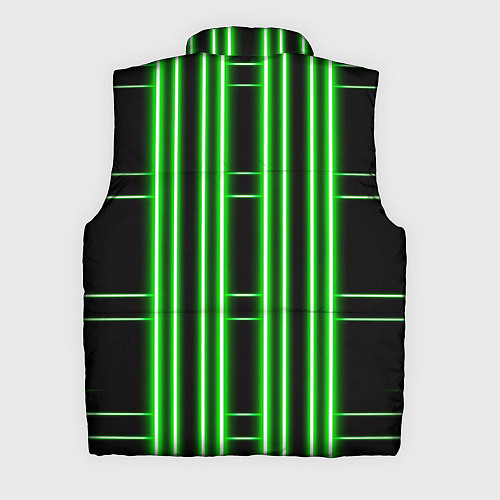Мужской жилет Neon green / 3D-Черный – фото 2