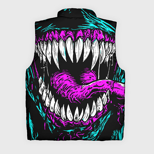 Мужской жилет Клыки венома / 3D-Черный – фото 2