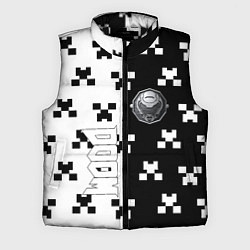 Мужской жилет Doom x minecraft pattern