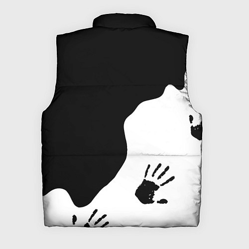 Мужской жилет Doom отпечатки демона / 3D-Черный – фото 2