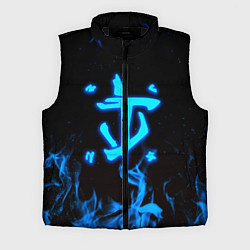 Мужской жилет Дум огонь лого