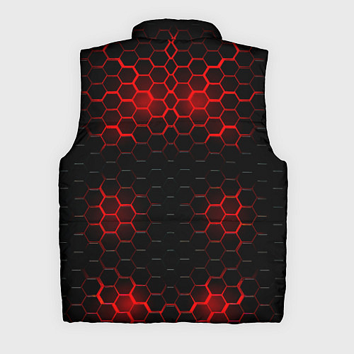Мужской жилет Doom огненная броня лого / 3D-Черный – фото 2