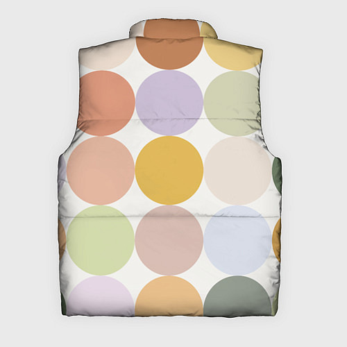 Мужской жилет Цветочный горошек / 3D-Черный – фото 2