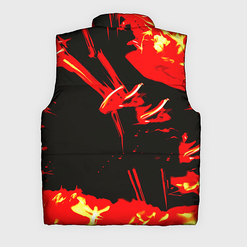 Мужской жилет Doom огненный / 3D-Черный – фото 2