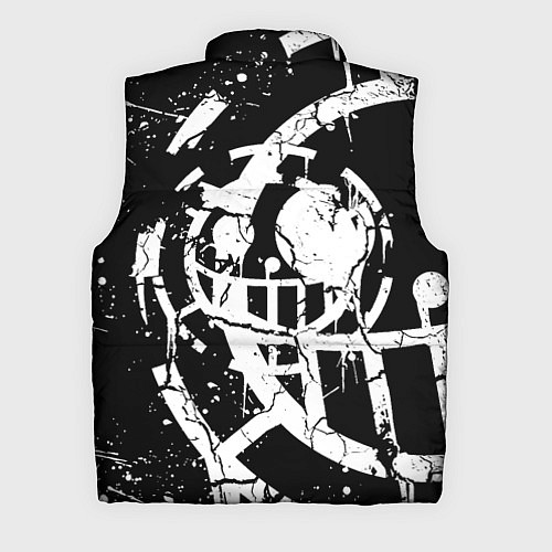 Мужской жилет Doom smile game / 3D-Черный – фото 2