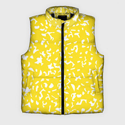 Мужской жилет Лимонный камуфляж, цвет: 3D-черный