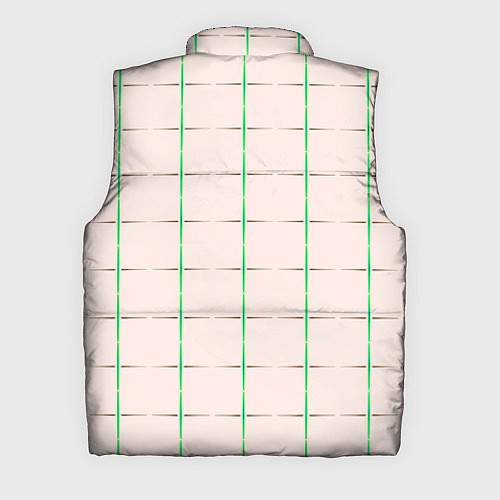 Мужской жилет Color white stripes / 3D-Черный – фото 2