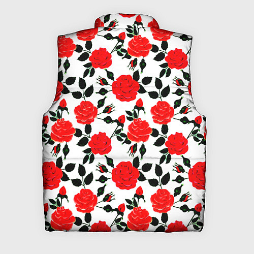 Мужской жилет Doom розы / 3D-Черный – фото 2