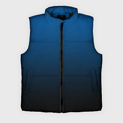 Мужской жилет Лазурит тёмно-синий, цвет: 3D-черный