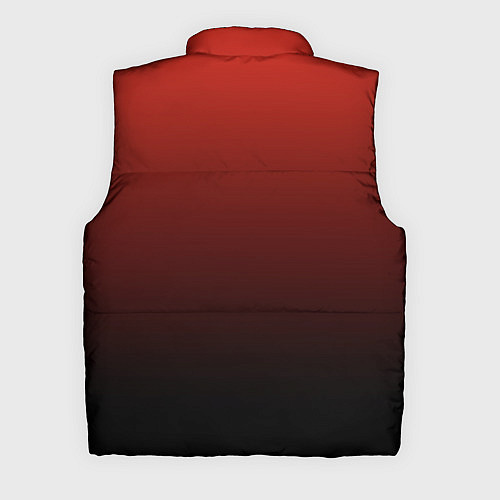 Мужской жилет Red gradient / 3D-Черный – фото 2