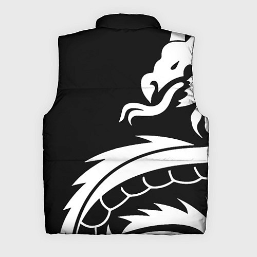 Мужской жилет Doom dragon steel / 3D-Черный – фото 2