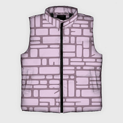Мужской жилет Кирпичная кладка, цвет: 3D-черный