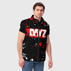 Мужской жилет Dayz брызги красок текстура, цвет: 3D-черный — фото 2