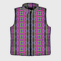 Мужской жилет Геометрические яркие полосы