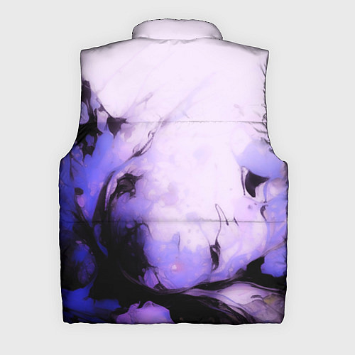 Мужской жилет Взрывной индиго светлый / 3D-Черный – фото 2