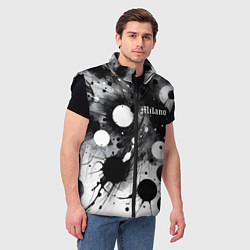 Мужской жилет Abstract fantasy pattern - Milano, цвет: 3D-черный — фото 2