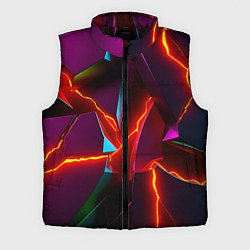 Мужской жилет Fractures multicolored tiles