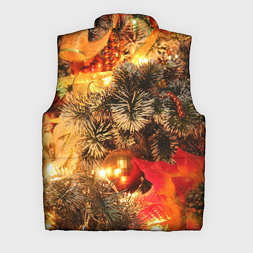 Мужской жилет Атмосфера Рождества / 3D-Черный – фото 2