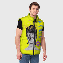 Мужской жилет David Bowie 1973, цвет: 3D-черный — фото 2