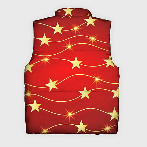 Мужской жилет Звёздная гирлянда / 3D-Черный – фото 2