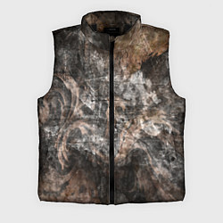 Мужской жилет Абстракция - brown darkness