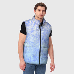 Мужской жилет В инее, цвет: 3D-черный — фото 2