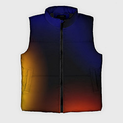 Мужской жилет Color black red blue, цвет: 3D-черный