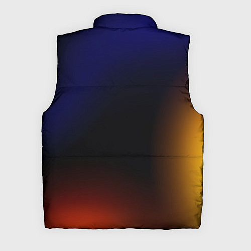 Мужской жилет Color black red blue / 3D-Черный – фото 2