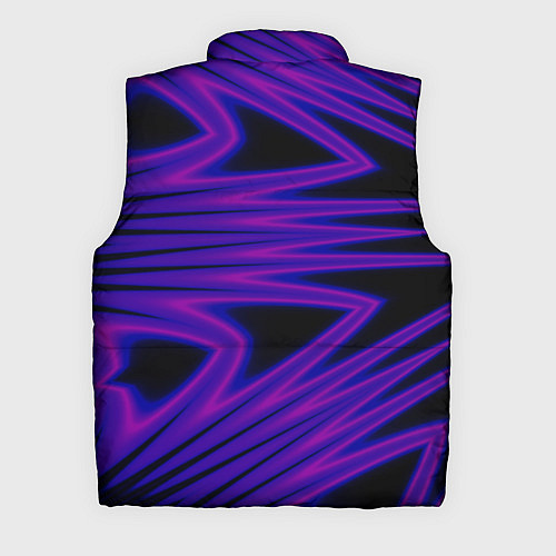 Мужской жилет Color neon blue / 3D-Черный – фото 2