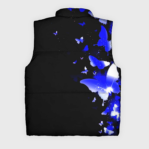 Мужской жилет Наполи бабочки текстура / 3D-Черный – фото 2
